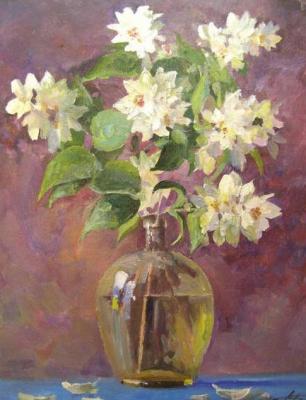 Gerasimov Vladimir Viktorovich. Summer bouquet (Jasmine blossoms!)