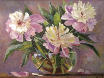 Bouquet of peonies. Gerasimov Vladimir