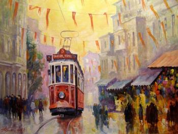 Nostalgic tram. Gerasimov Vladimir