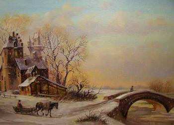 romantic landscape 123 (2). Gerasimov Vladimir