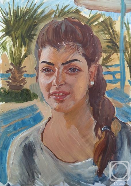 Dobrovolskaya Gayane. Kheba from Cairo, from nature