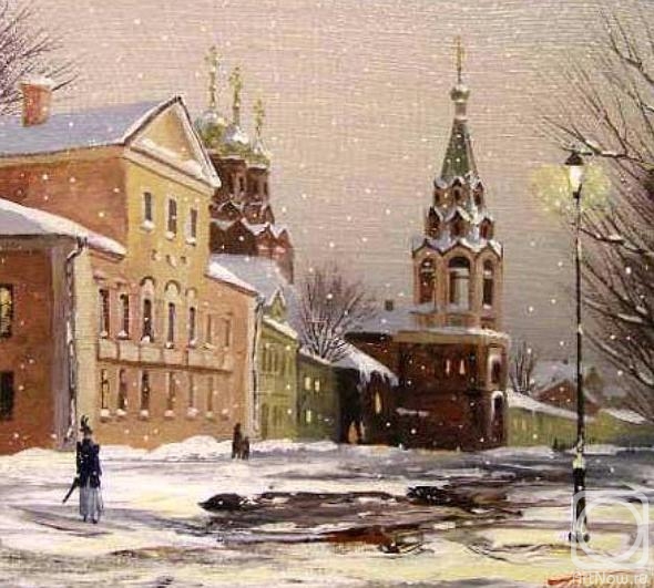 Gerasimov Vladimir. Moscow. Glade, December