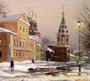Moscow. Glade, December. Gerasimov Vladimir