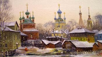 View of Red Square. Pereslavl-Zalessky. Gerasimov Vladimir