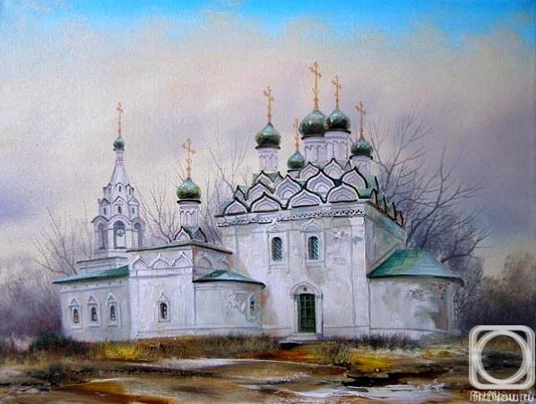 Gerasimov Vladimir. Moscow. Temple Prep. Simeon Stolpnik (Novy Arbat Street, Povarskaya)