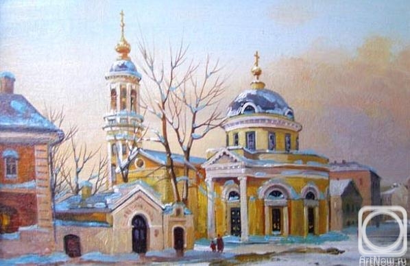 Gerasimov Vladimir. Moscow. Church of All Sorrows Joy on Ordynka Street