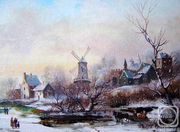 Gerasimov Vladimir. Romantic landscape