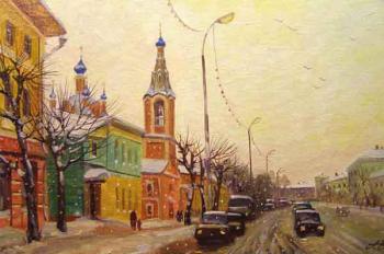 Pereslav-Zalessky, on the central street. Gerasimov Vladimir