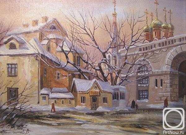 Gerasimov Vladimir. Moscow. Taganka, Winter