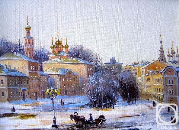 Gerasimov Vladimir. Moscow, retro-walk 7 (Trubnaya Square)