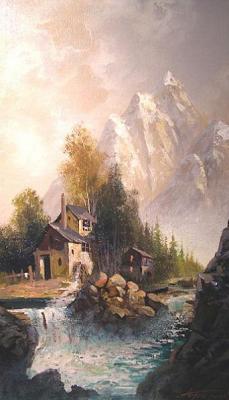 Romantic landscape 55