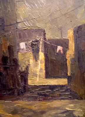 Old Courtyard, Serpukhov town (old etudes)