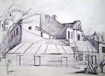 Moscow sketches 41. Gerasimov Vladimir