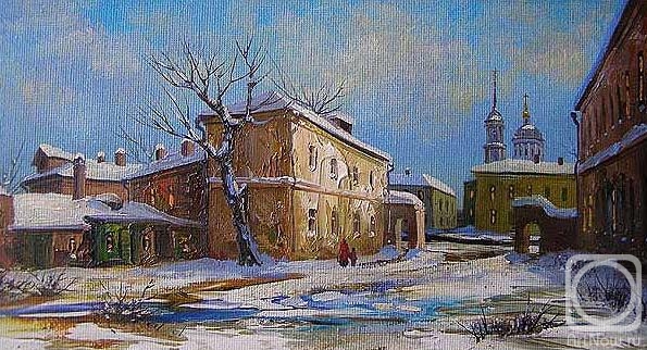 Gerasimov Vladimir. Moscow. Courtyard on Taganka