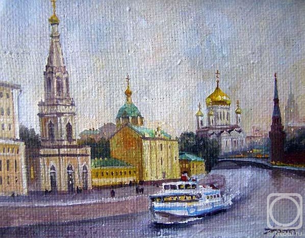 Gerasimov Vladimir. Moscow, Bolotnaya Embankment