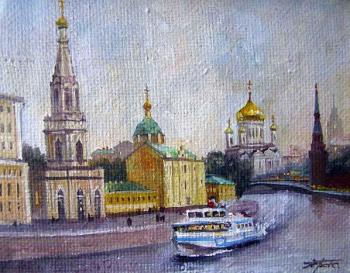 Moscow, Bolotnaya Embankment. Gerasimov Vladimir