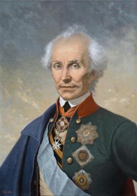 Portrait of Alexander Vasilyevich Suvorov (  ). Efoshkin Sergey