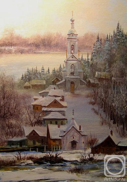 Gerasimov Vladimir. Ples. Here, birches whisper with the Volga... 2