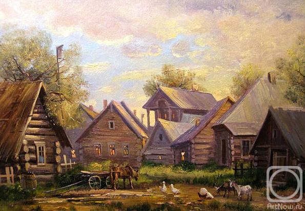 Gerasimov Vladimir. Village everyday life