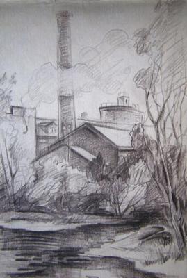 Moscow sketches, industrial zone