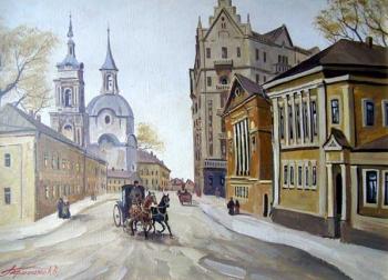 Moscow. New Basmannaya street. Gerasimov Vladimir