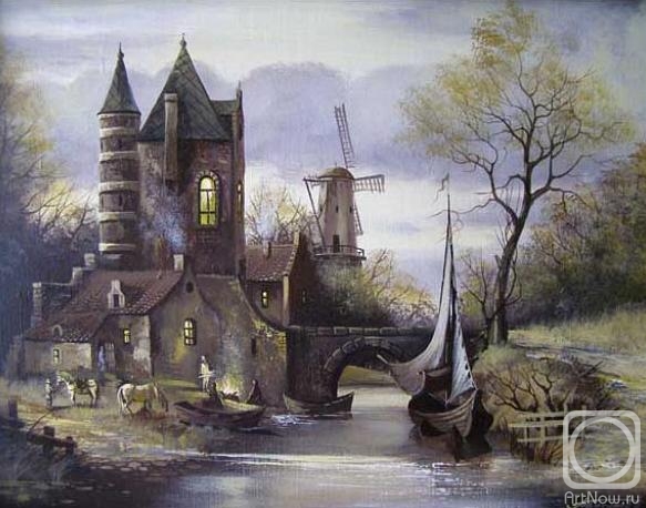 Gerasimov Vladimir. Romantic landscape 93