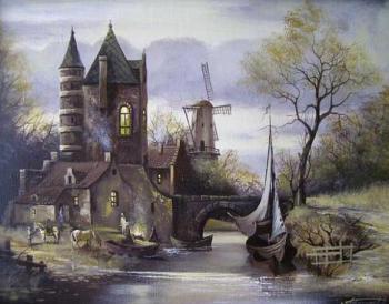 Gerasimov Vladimir Viktorovich. Romantic landscape 93