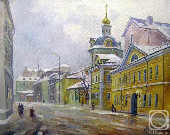 Gerasimov Vladimir. Moscow. Rozhdestvenka