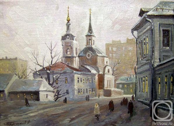 Gerasimov Vladimir. Moscow. Novaya Basmannaya Street