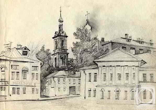 Gerasimov Vladimir. Moscow sketches 16