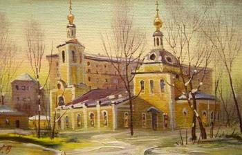Moscow. Church of All Saints in Vsekhsvyatskom. Gerasimov Vladimir