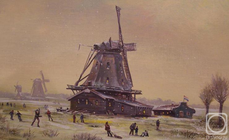 Gerasimov Vladimir. Romantic landscape (my Amsterdam)