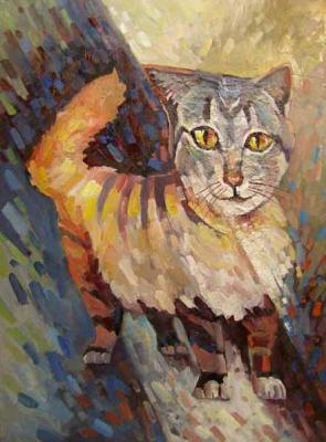 Cat (each one that walks by itself). Gerasimov Vladimir