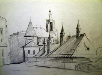 Moscow sketches 62. Gerasimov Vladimir