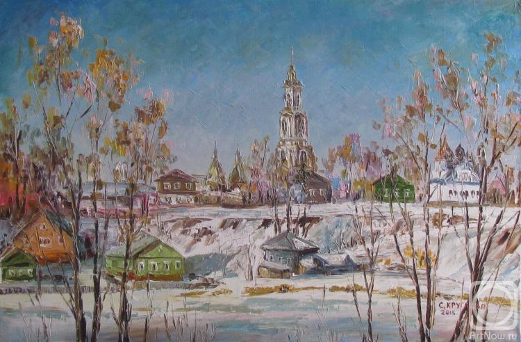 Kruglova Svetlana. winter Suzdal