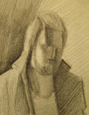 Self-portrait (sketch 3)
