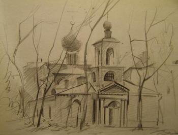 Moscow sketches 1. Gerasimov Vladimir