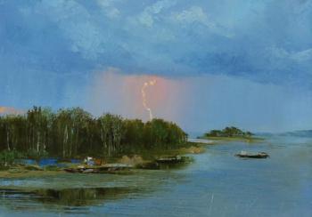 Lightning (series "From Moscow to St. Petersburg"). Popova Irina