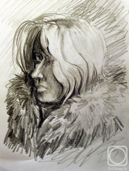 Gerasimov Vladimir. Five minutes sketch in the subway 9