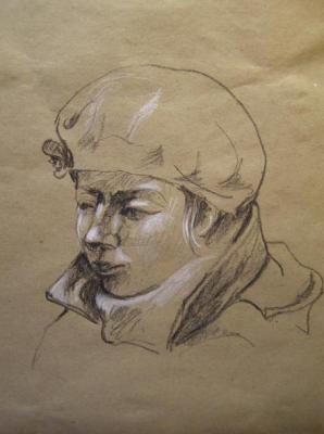 Five minutes sketch in the subway 211. Gerasimov Vladimir