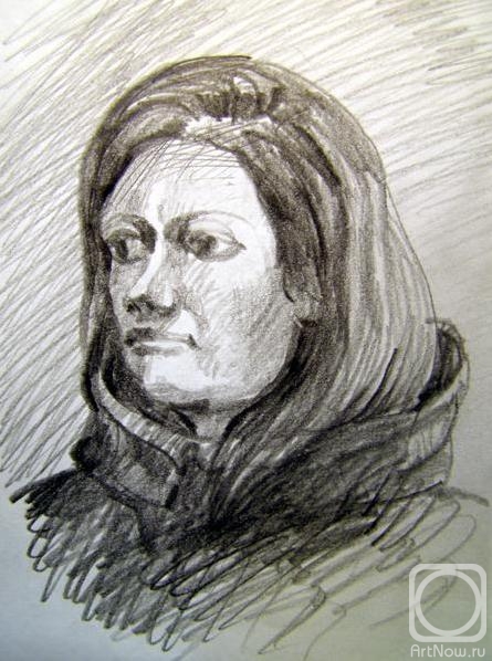 Gerasimov Vladimir. Five minutes sketch in the subway 39