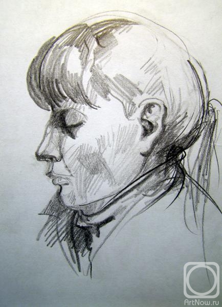 Gerasimov Vladimir. Five minutes sketch in the subway 42