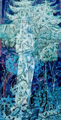 The Snow Queen (sketch for the painting). Akindinov Alexey