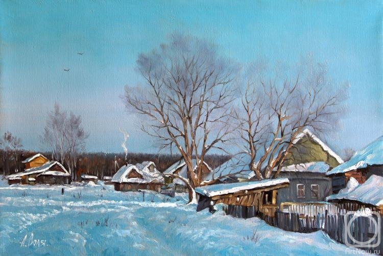 Volya Alexander. Frost in a village