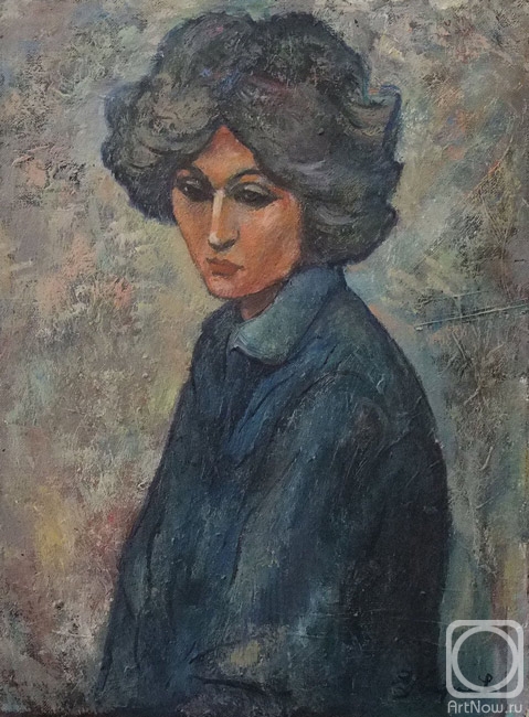 Karpov Evgeniy. Lady in the blue