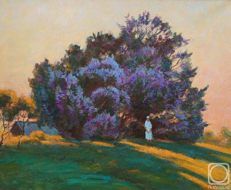 Panov Igor. Evening lilac
