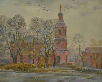 Temple by the road. Panov Eduard