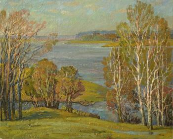 Spring landscape (Landscape In Spring). Panov Eduard