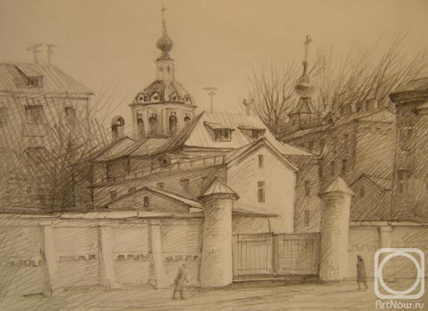 Gerasimov Vladimir. Moscow sketches 66