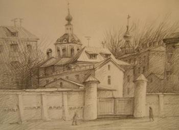 Moscow sketches 66. Gerasimov Vladimir